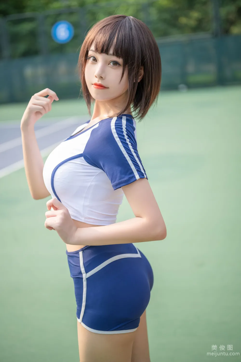 [Web Idols Coser Photo] Mizhi Maoqiu - Gymnastics Outfit photo 8