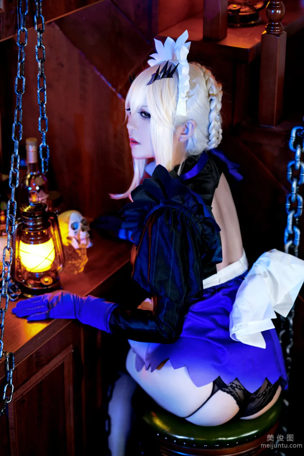 [网红COSER写真] 半半子 - LancerAlter Maid 套图1