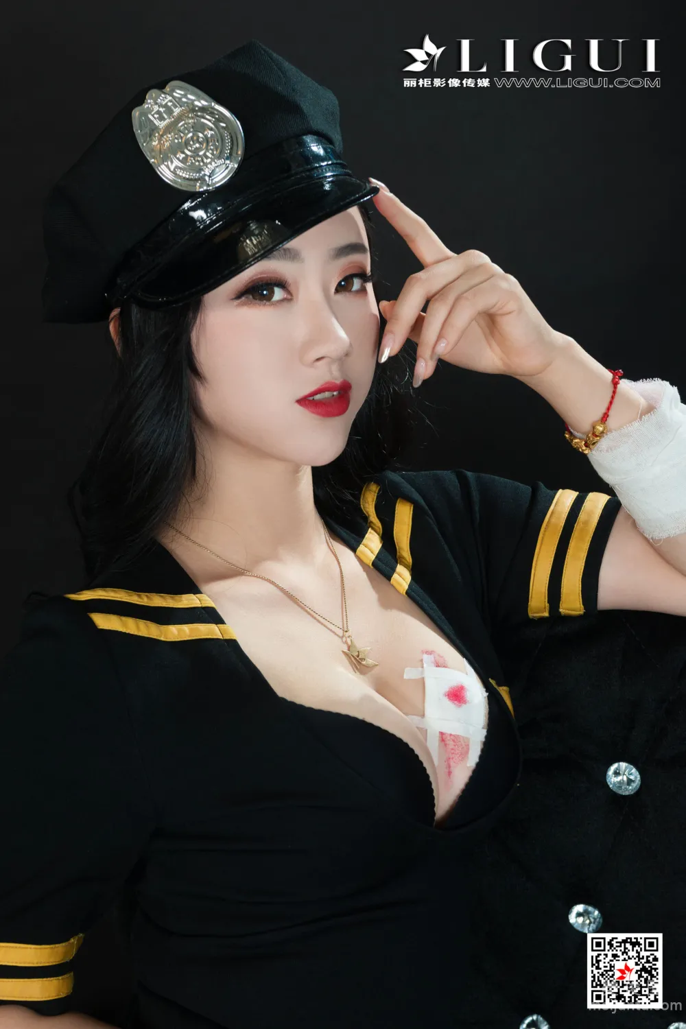 [丽柜Ligui] 2021.09.15 Model 然然 丝足美腿套图2