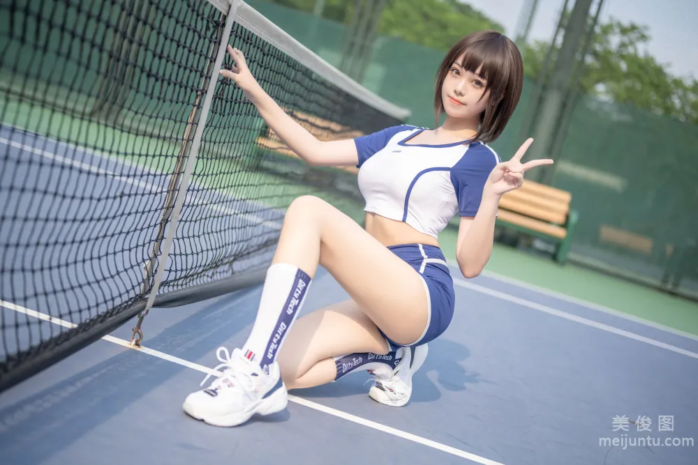 [Web Idols Coser Photo] Mizhi Maoqiu - Gymnastics Outfit photo 12