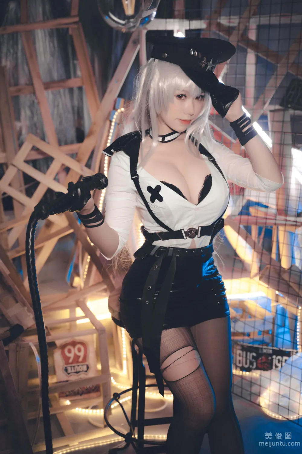 [Web Idols COSER Photos] Yuyuan Youzi SJ - Gangut Prison Uniform Set photo 6