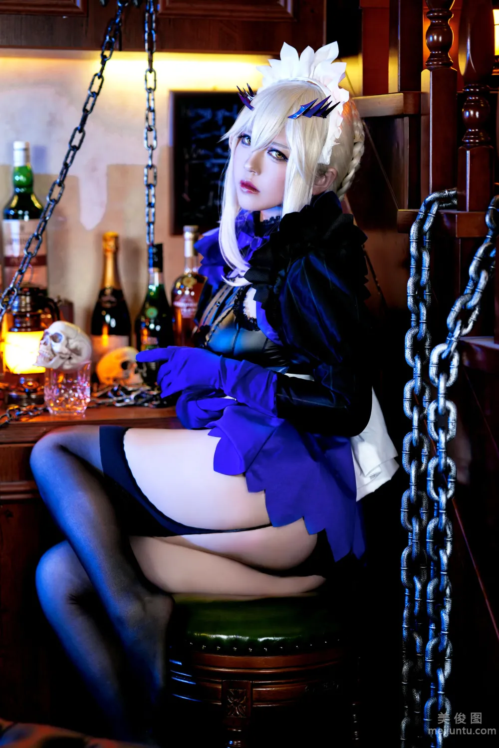 [网红COSER写真] 半半子 - LancerAlter Maid 套图8