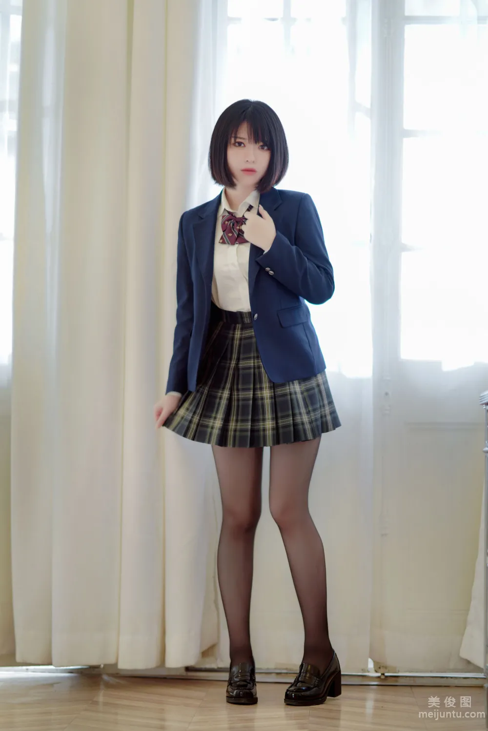 [網紅COSER寫真] 半半子 - 彼女の制服姿が好き 2