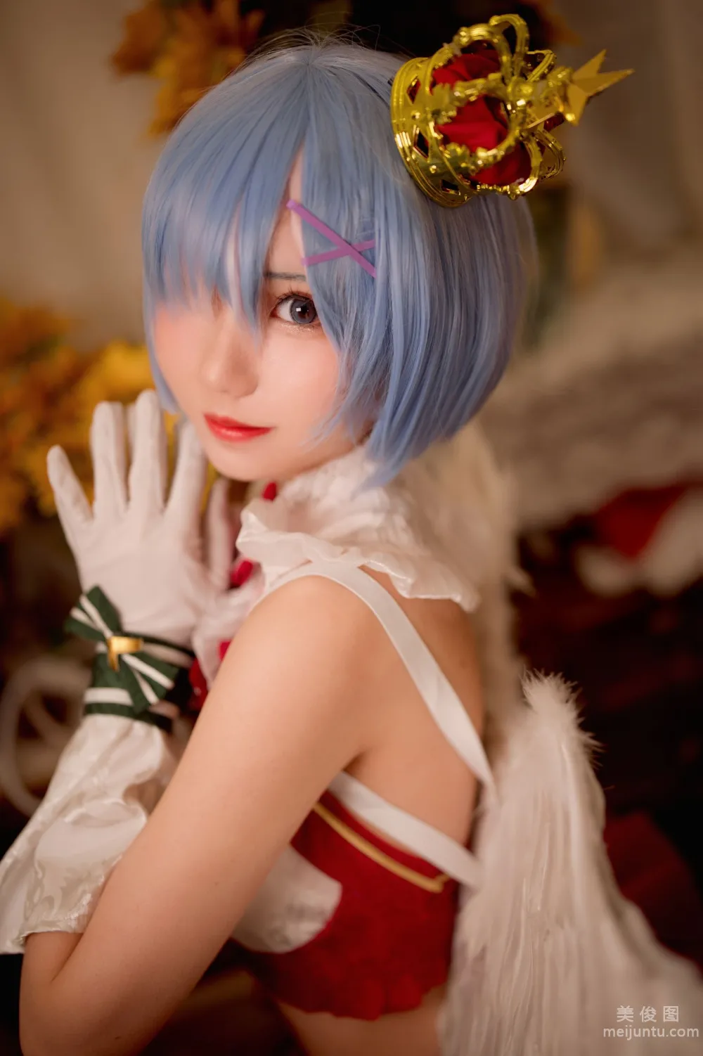 [Web Idols Cosplay Photos] Huaqi Hana - Christmas Rem Set photo 22