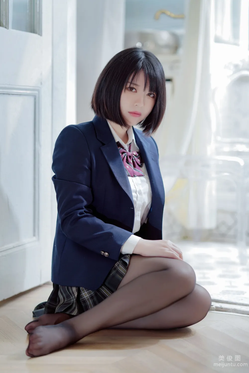 [網紅COSER寫真] 半半子 - 彼女の制服姿が好き 9