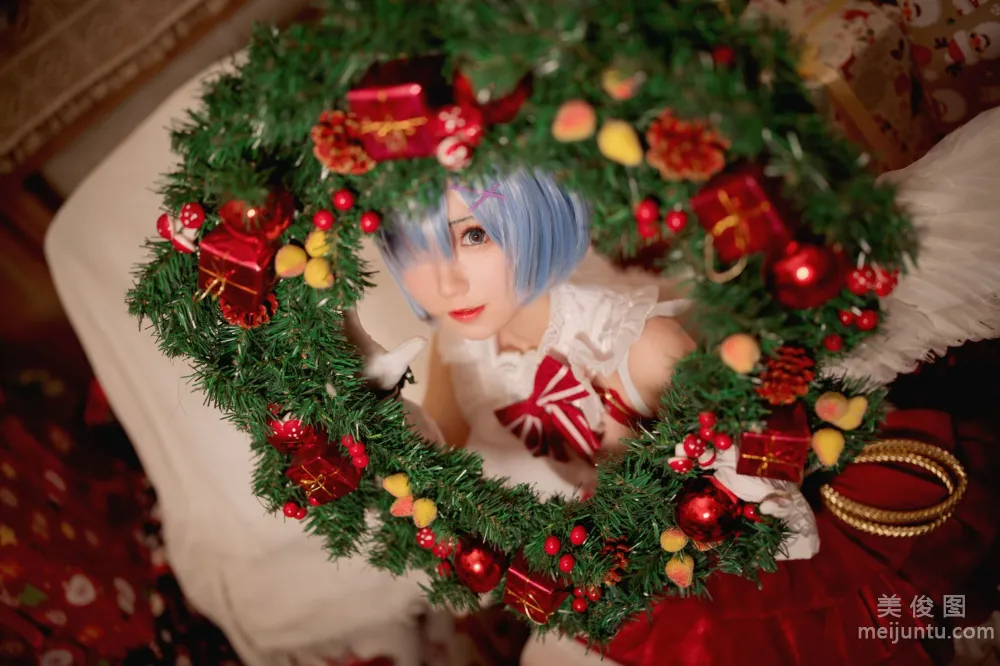 [Web Idols Cosplay Photos] Huaqi Hana - Christmas Rem Set photo 5