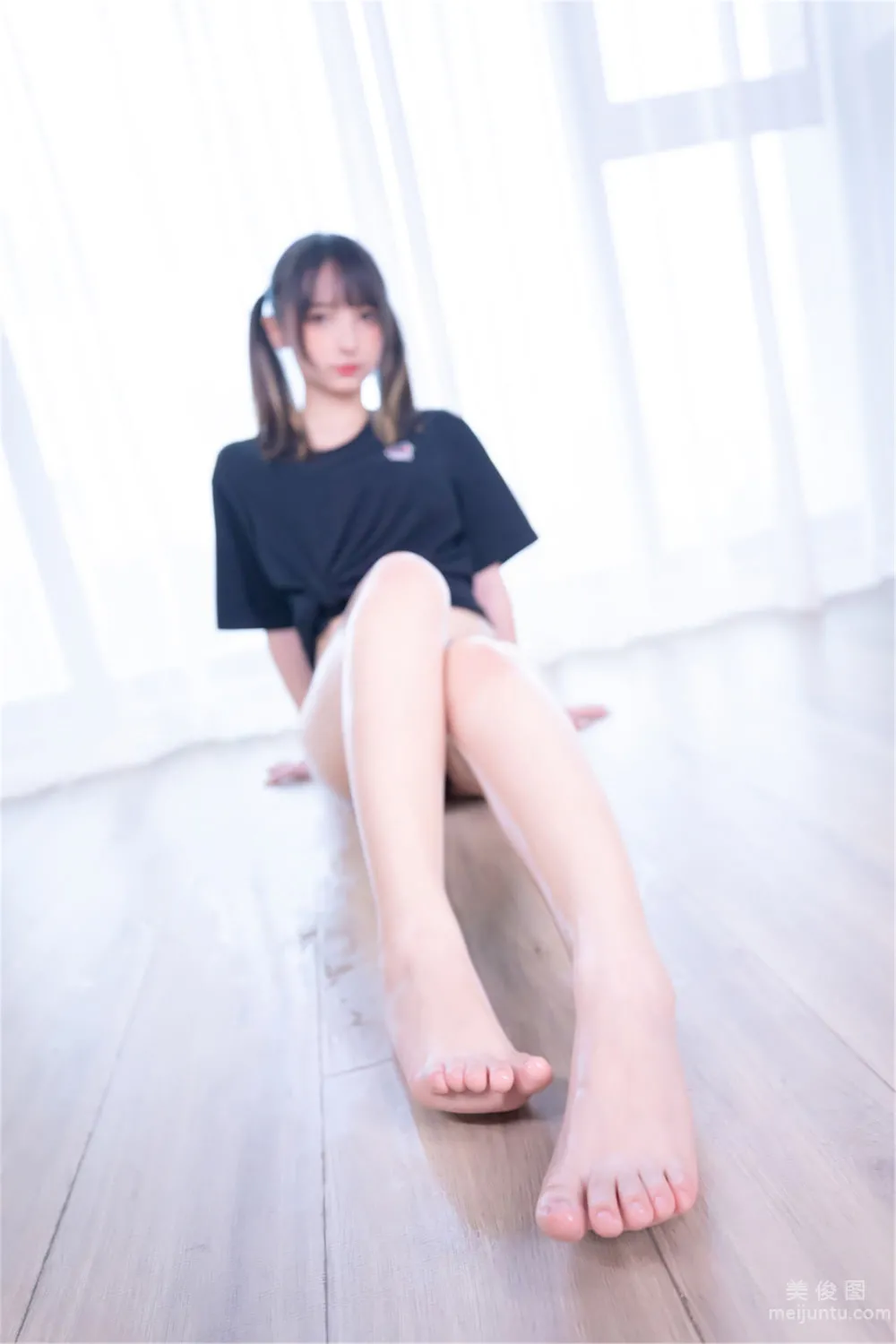 [網紅COSER寫真] 蘿莉神楽闆真冬 之 牛仔狂熱 122