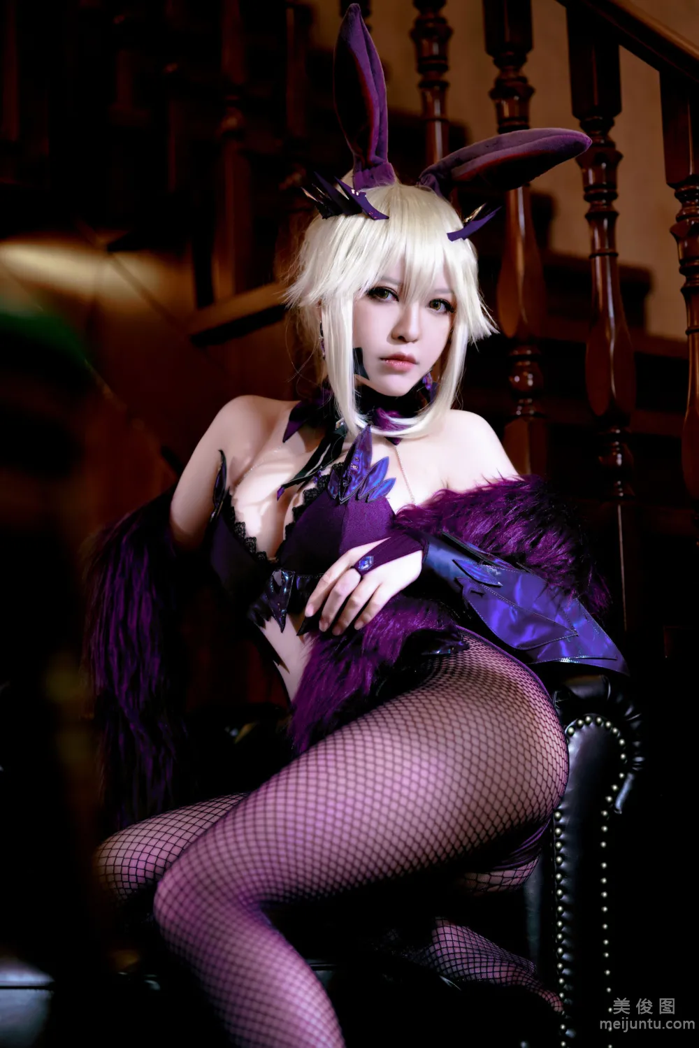 [網紅COSER寫真] 半半子 - LancerAlter Bunny 套圖 21