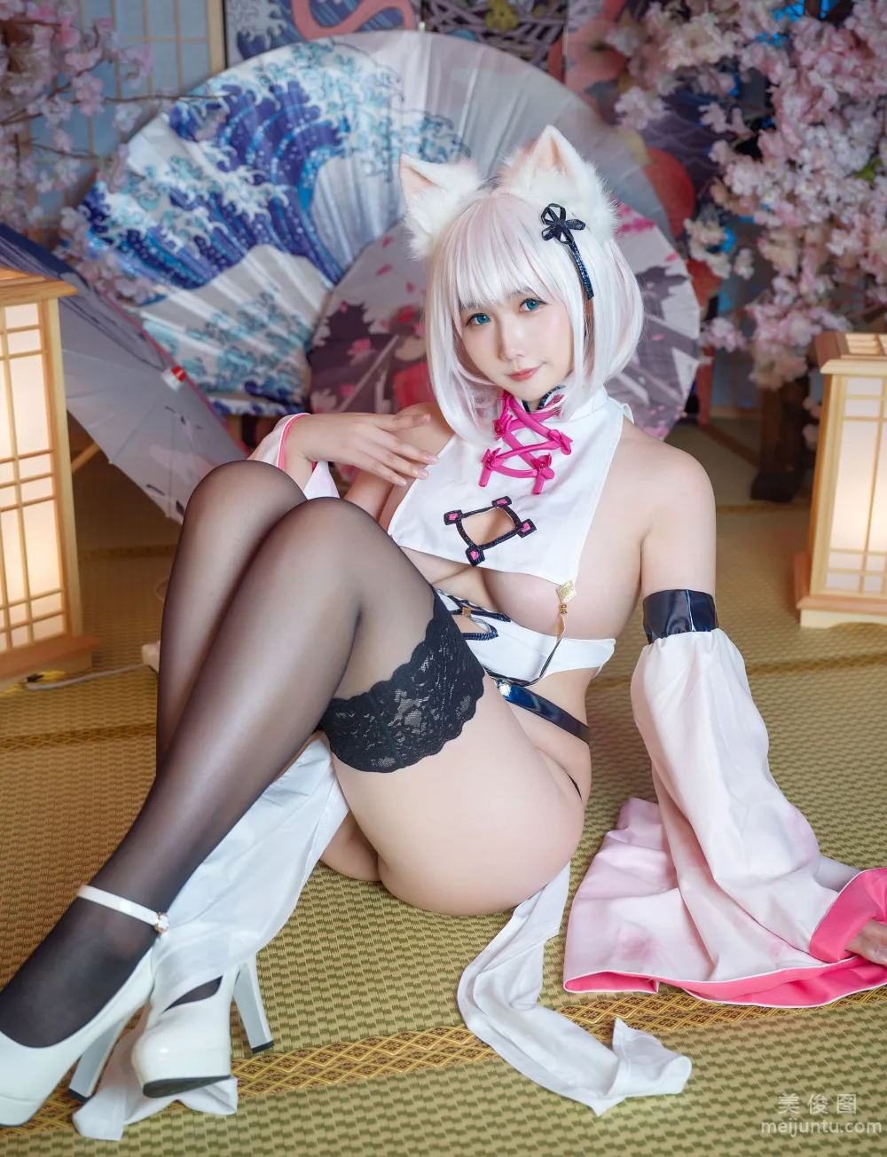 [Web Idols COSER Photo] Mahua Mahua Jiang - Mataro Qipao Set photo 12