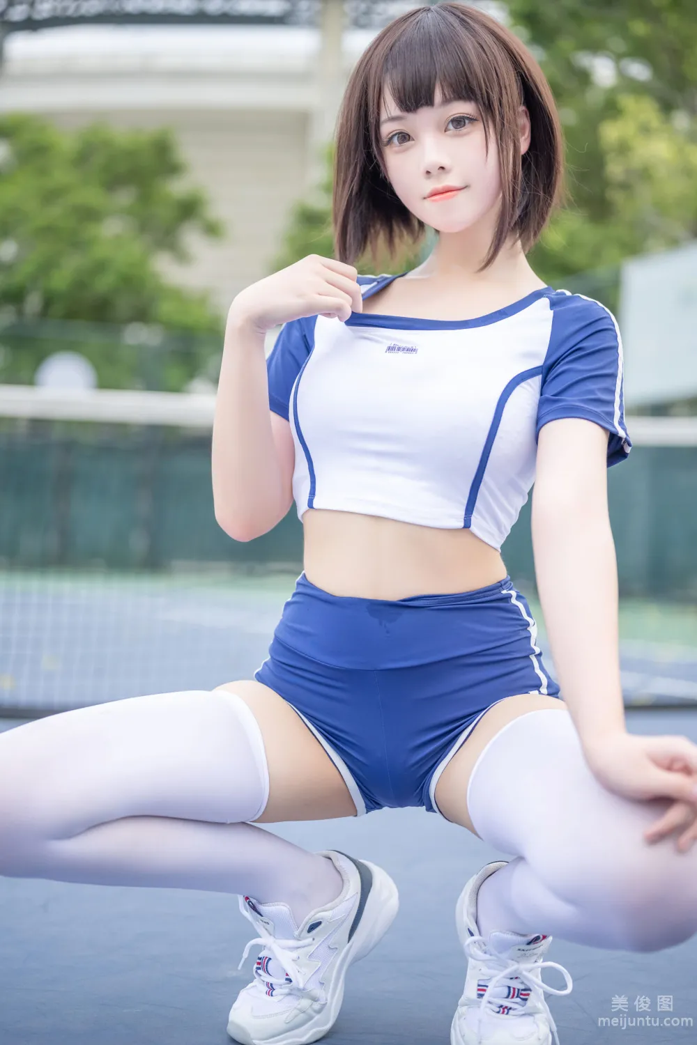 [Web Idols Coser Photo] Mizhi Maoqiu - Gymnastics Outfit photo 37