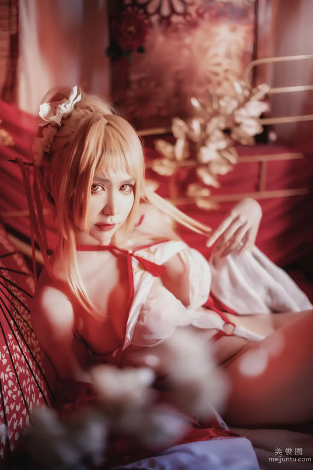[Web Idols Cosplay Photos] Ruanyi Fairy - Glory Cool Night Fragrant Snow Set photo 14