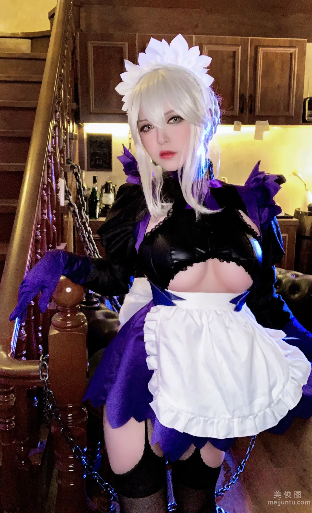 [網紅COSER寫真] 半半子 - LancerAlter Maid 套圖 59