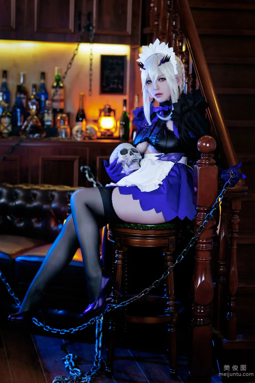 [网红COSER写真] 半半子 - LancerAlter Maid 套图44
