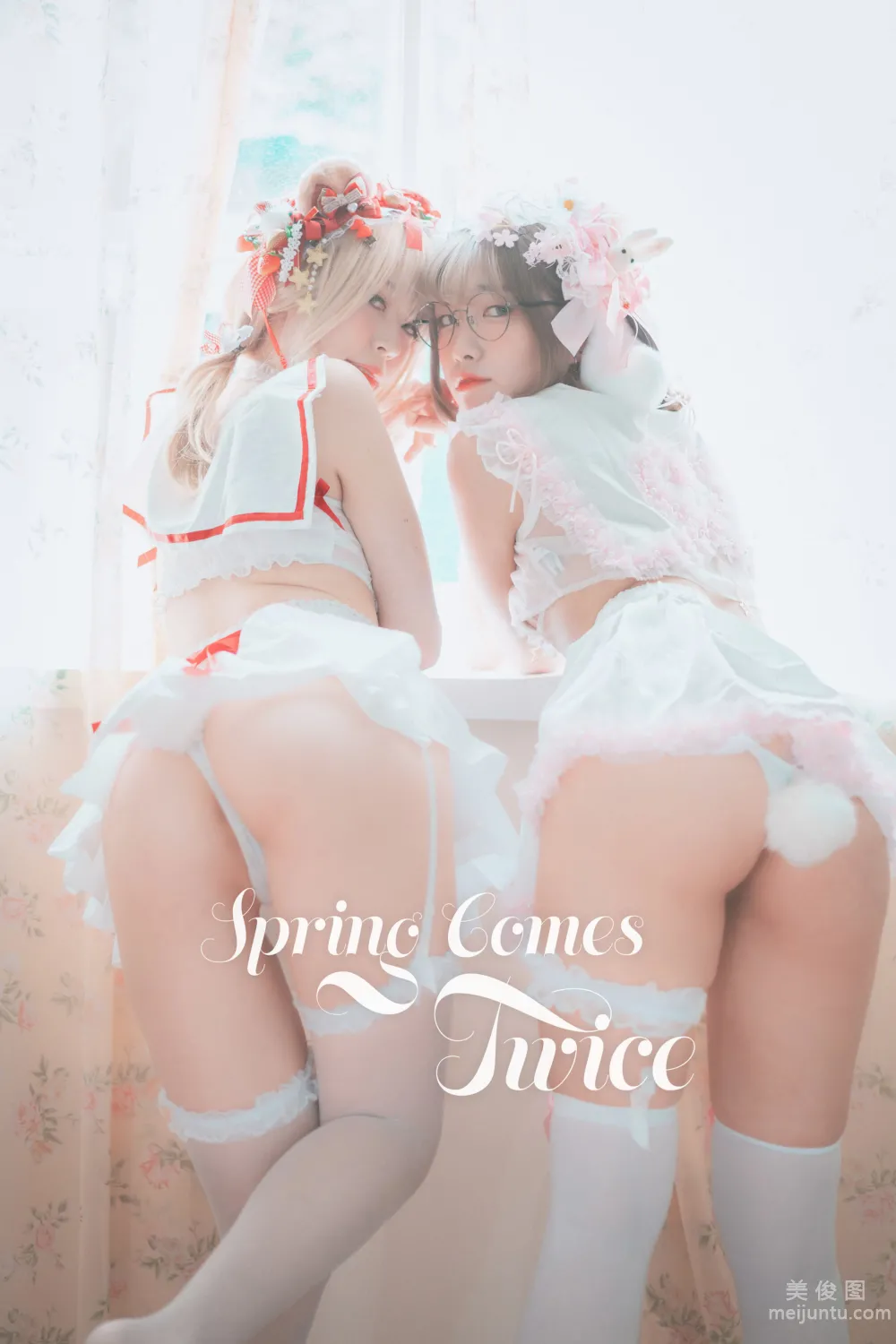 [DJAWA]  Sonson & Mozzi - Spring Comes Twice 写真套图1