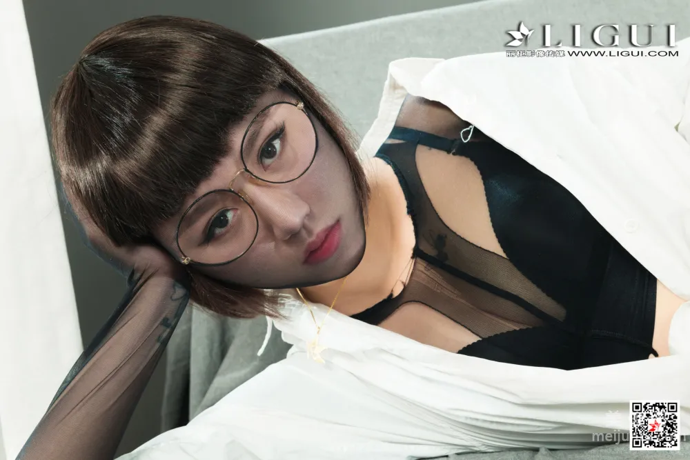 [Ligui] 2021.09.24 Model Duo Duo, Silk Feet and Beautiful Legs Set photo 36
