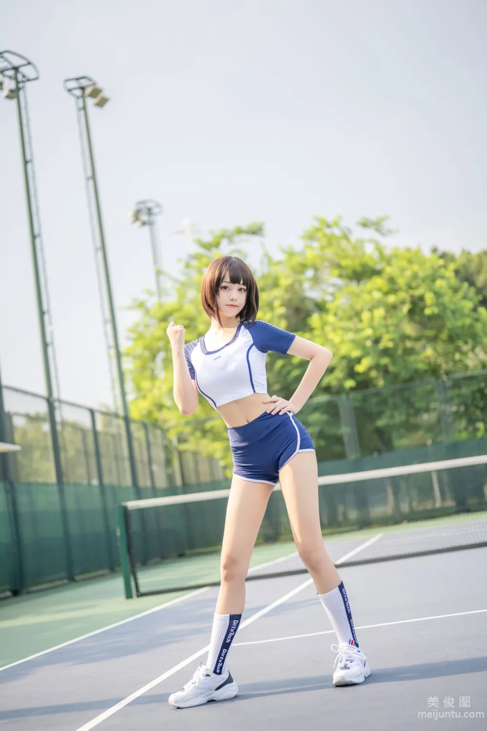 [Web Idols Coser Photo] Mizhi Maoqiu - Gymnastics Outfit photo 14