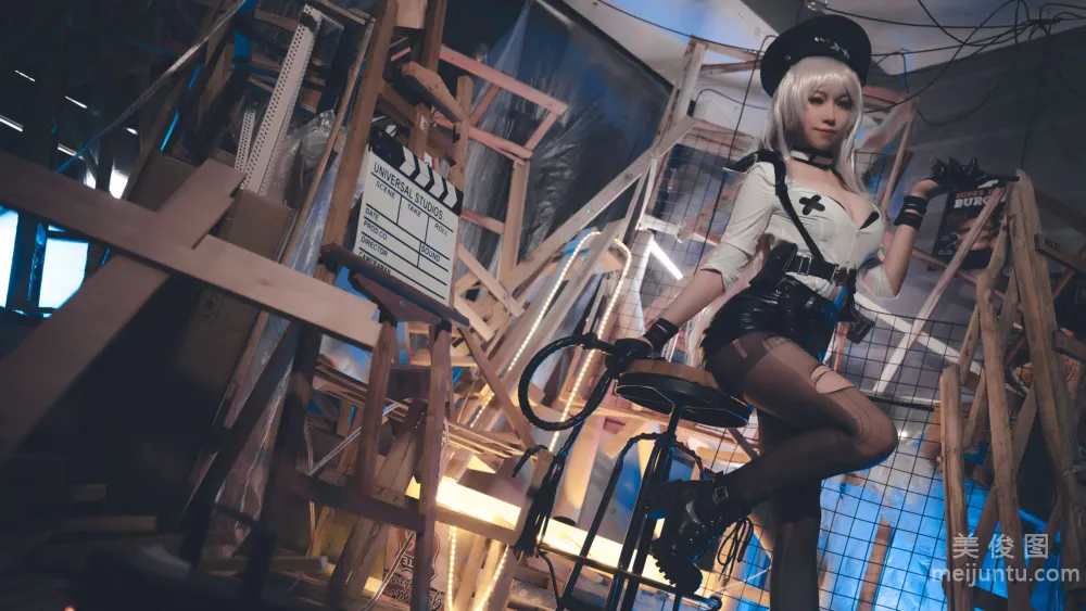 [Web Idols COSER Photos] Yuyuan Youzi SJ - Gangut Prison Uniform Set photo 4