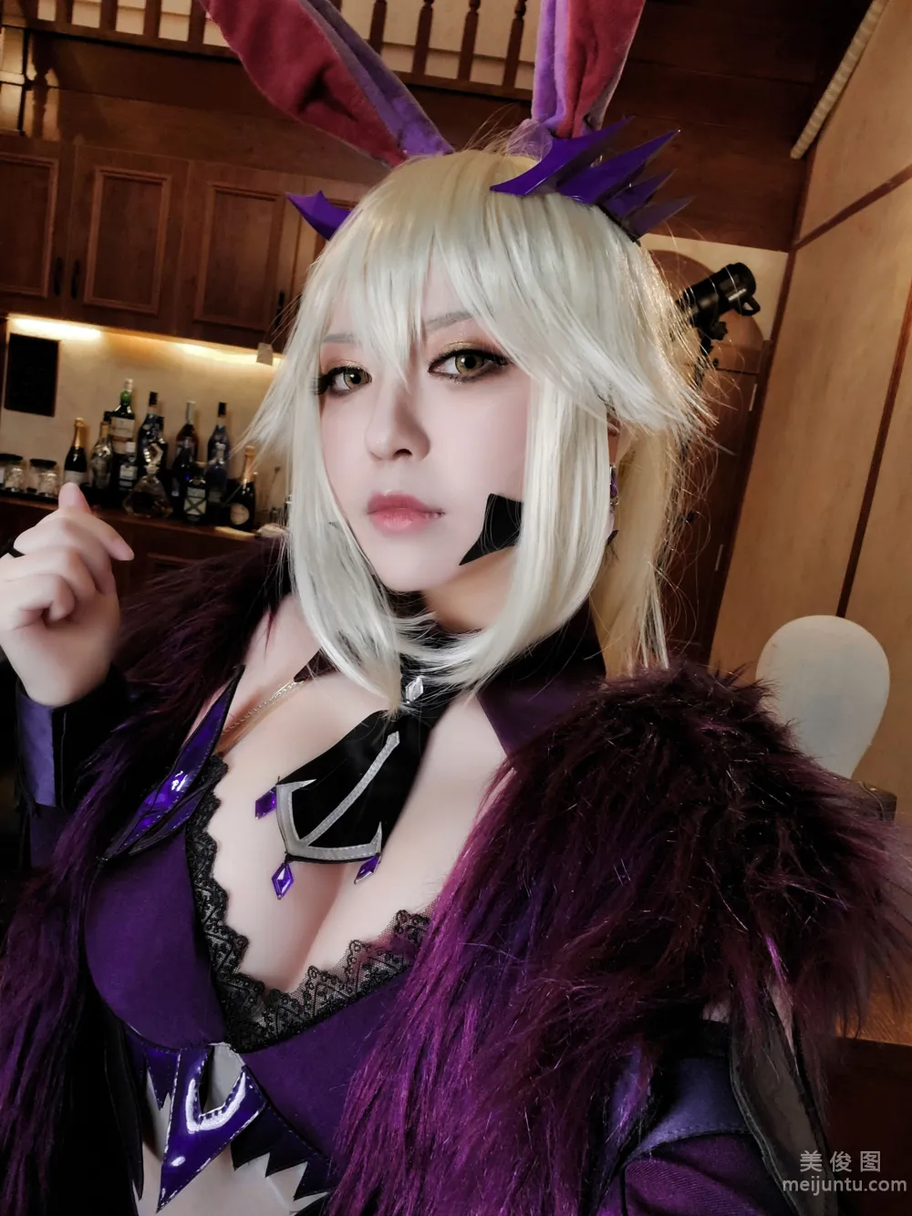 [網紅COSER寫真] 半半子 - LancerAlter Bunny 套圖 36