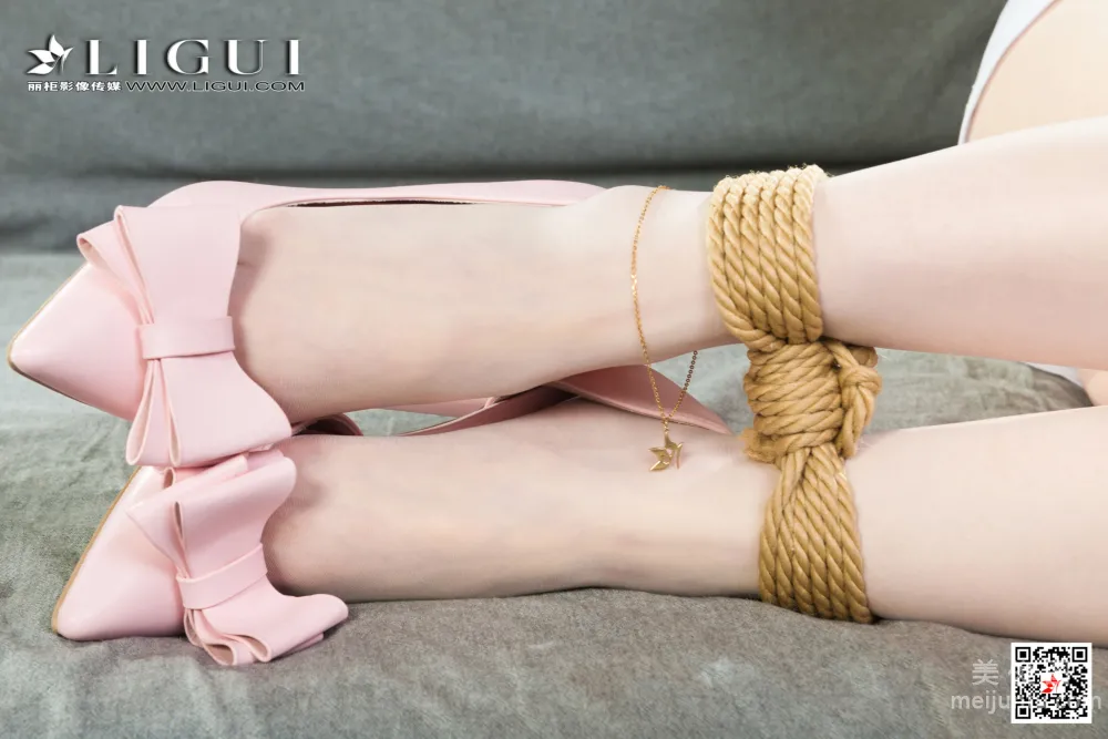 [丽柜Ligui] 2021.09.17 Model 丹妮 丝足美腿套图15