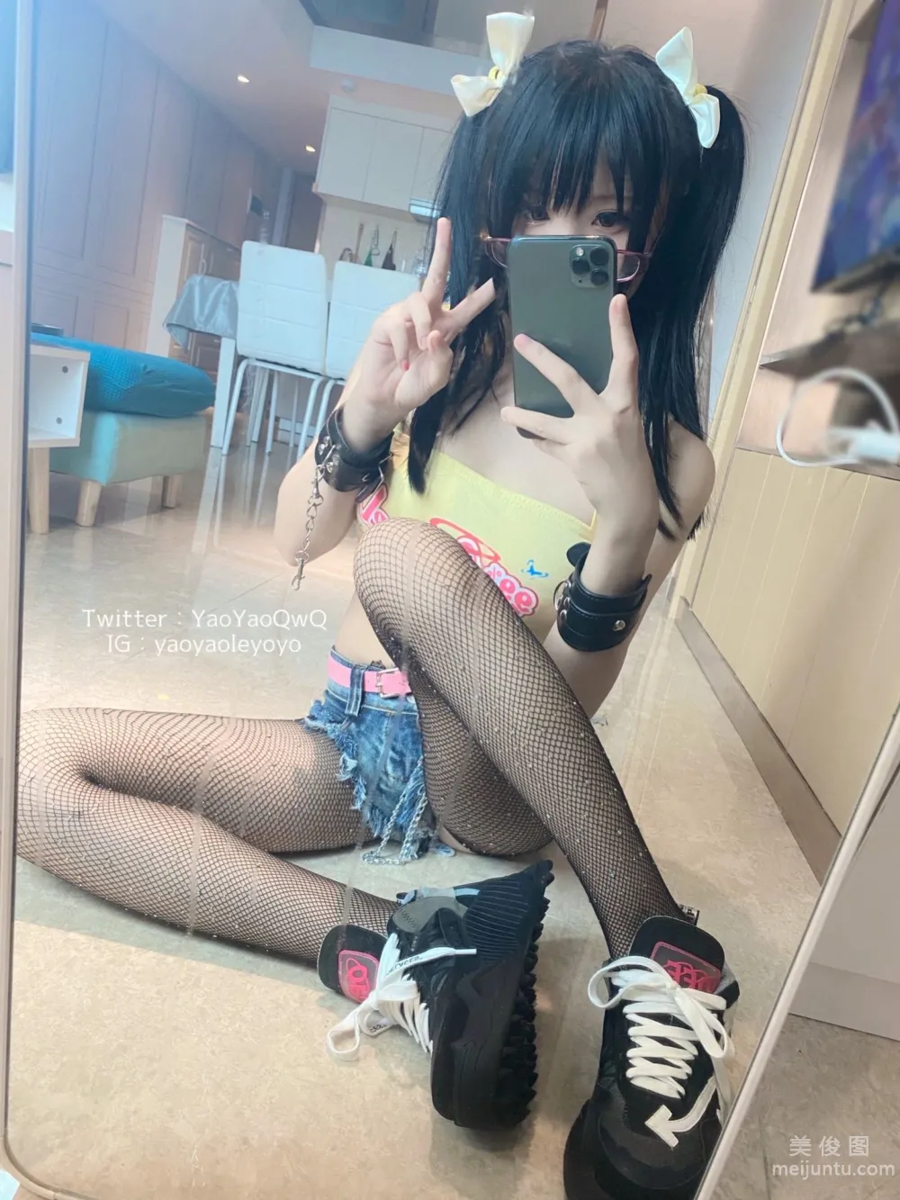 [Web Idol COSER Photos] Yao Yaole yoyo fantia First Look at Self-Shots... photo 5