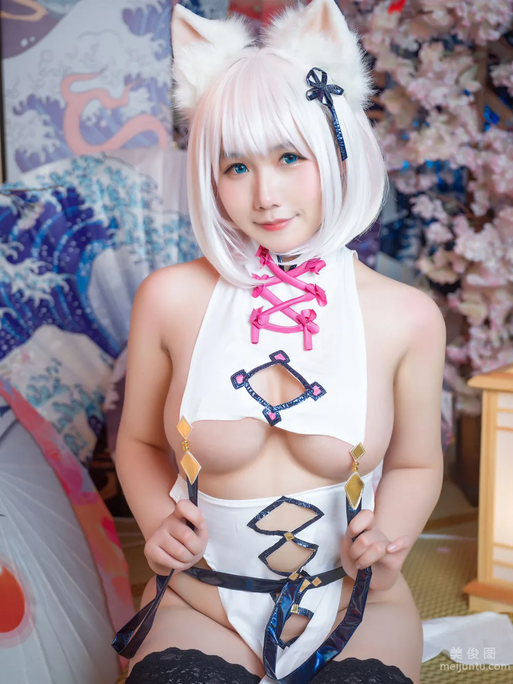 [Web Idols COSER Photo] Mahua Mahua Jiang - Mataro Qipao Set photo 30