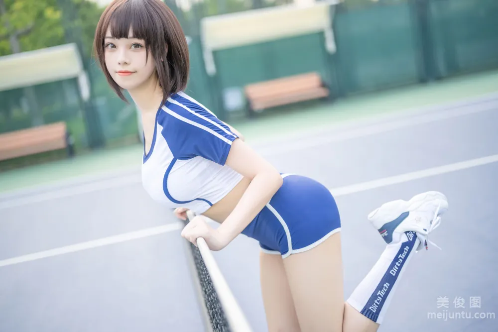 [Web Idols Coser Photo] Mizhi Maoqiu - Gymnastics Outfit photo 6