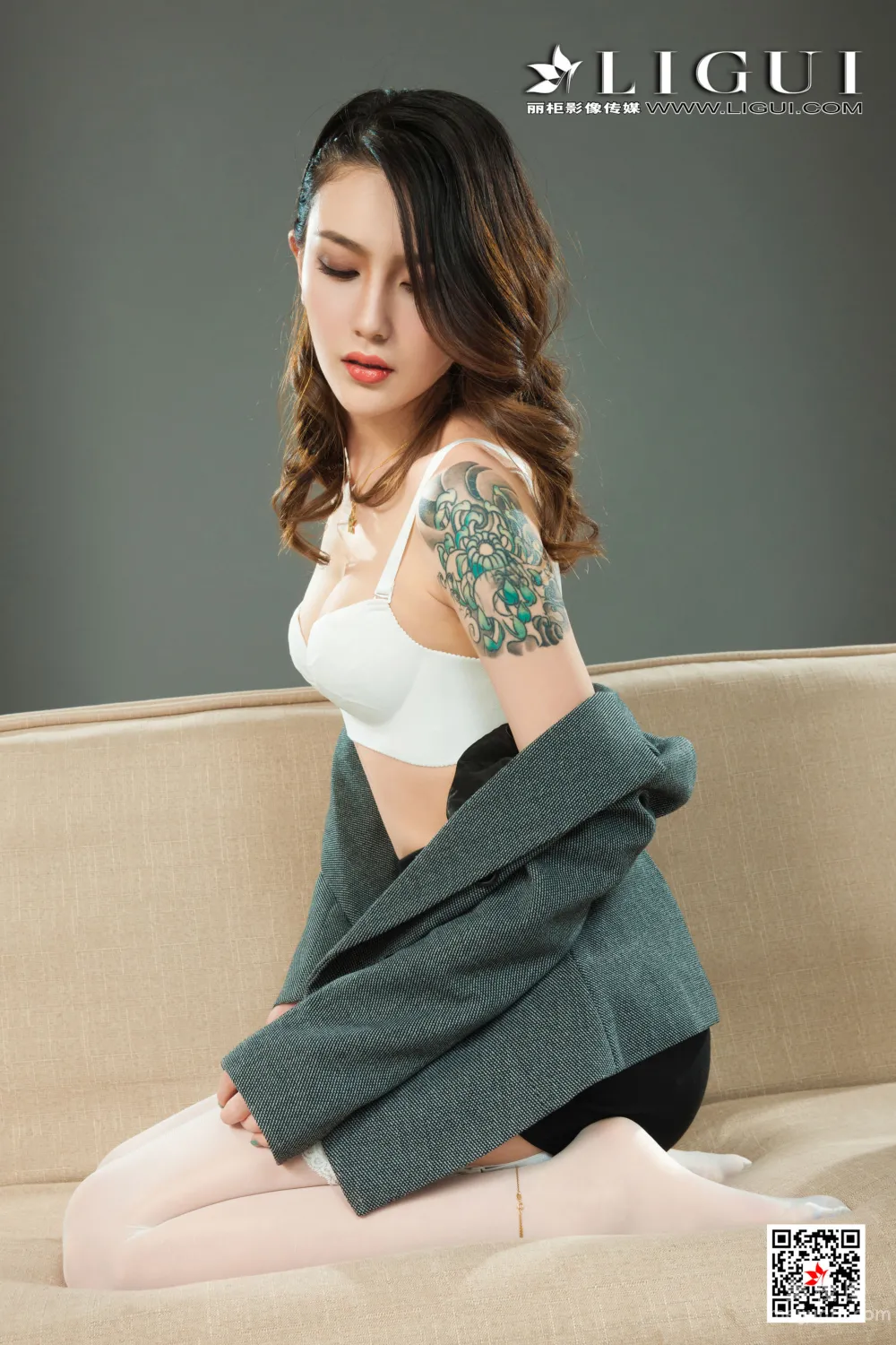 [Ligui] 2021.10.01 Model Tiantian Silk Feet Beautiful Legs Set photo 20