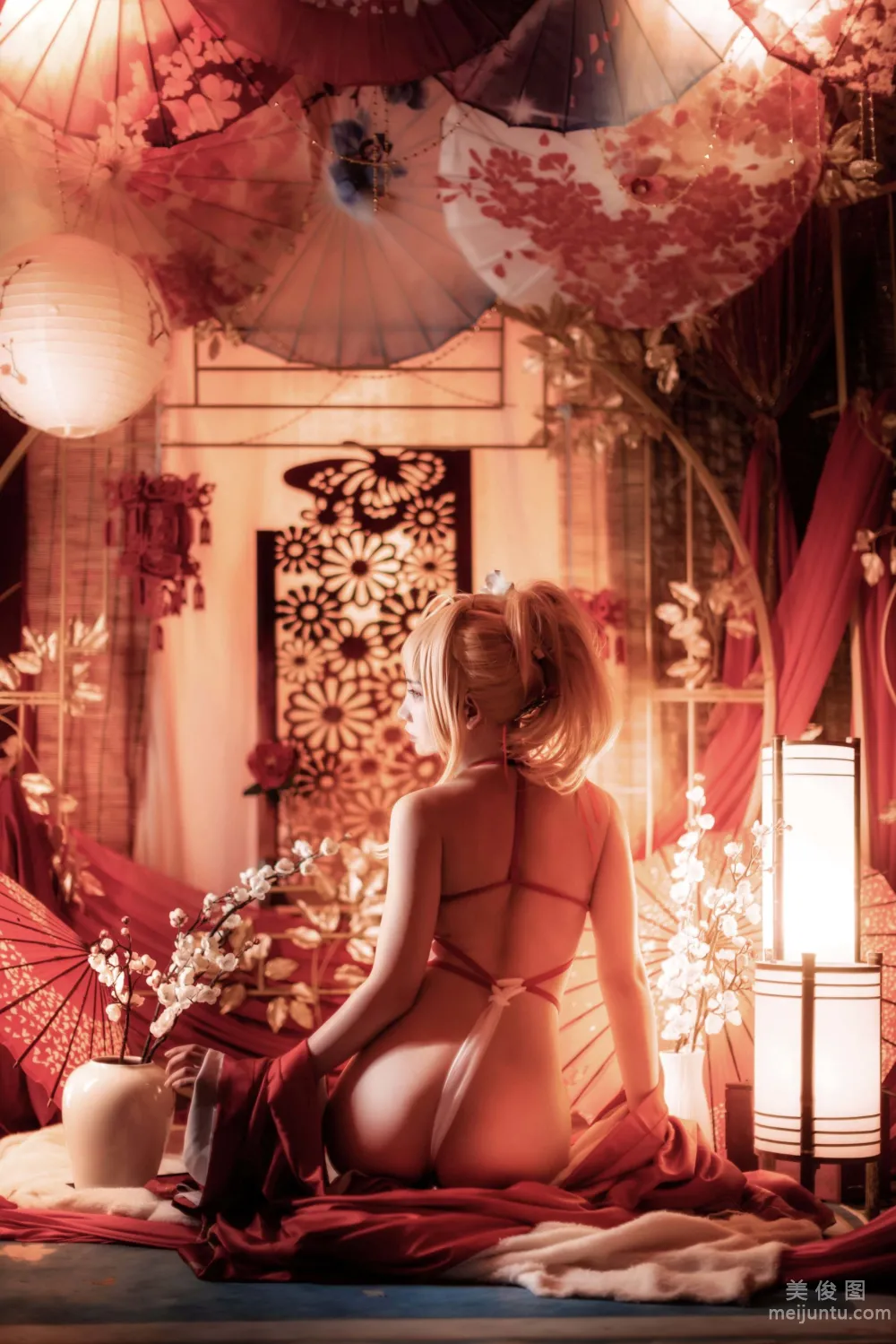 [Web Idols Cosplay Photos] Ruanyi Fairy - Glory Cool Night Fragrant Snow Set photo 28