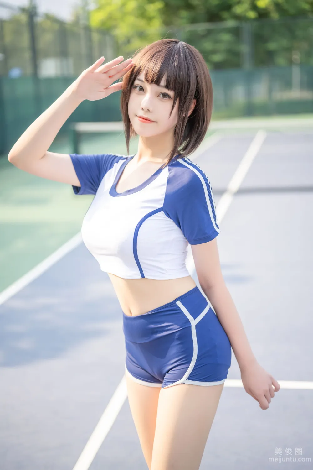 [Web Idols Coser Photo] Mizhi Maoqiu - Gymnastics Outfit photo 15