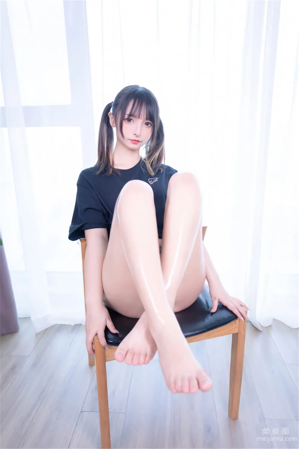 [網紅COSER寫真] 蘿莉神楽闆真冬 之 牛仔狂熱 102