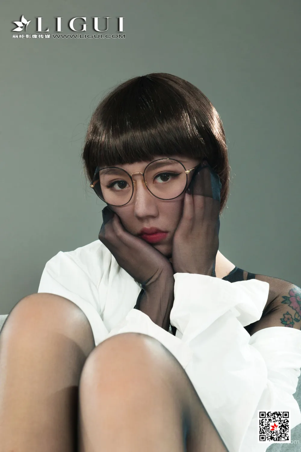[Ligui] 2021.09.24 Model Duo Duo, Silk Feet and Beautiful Legs Set photo 32