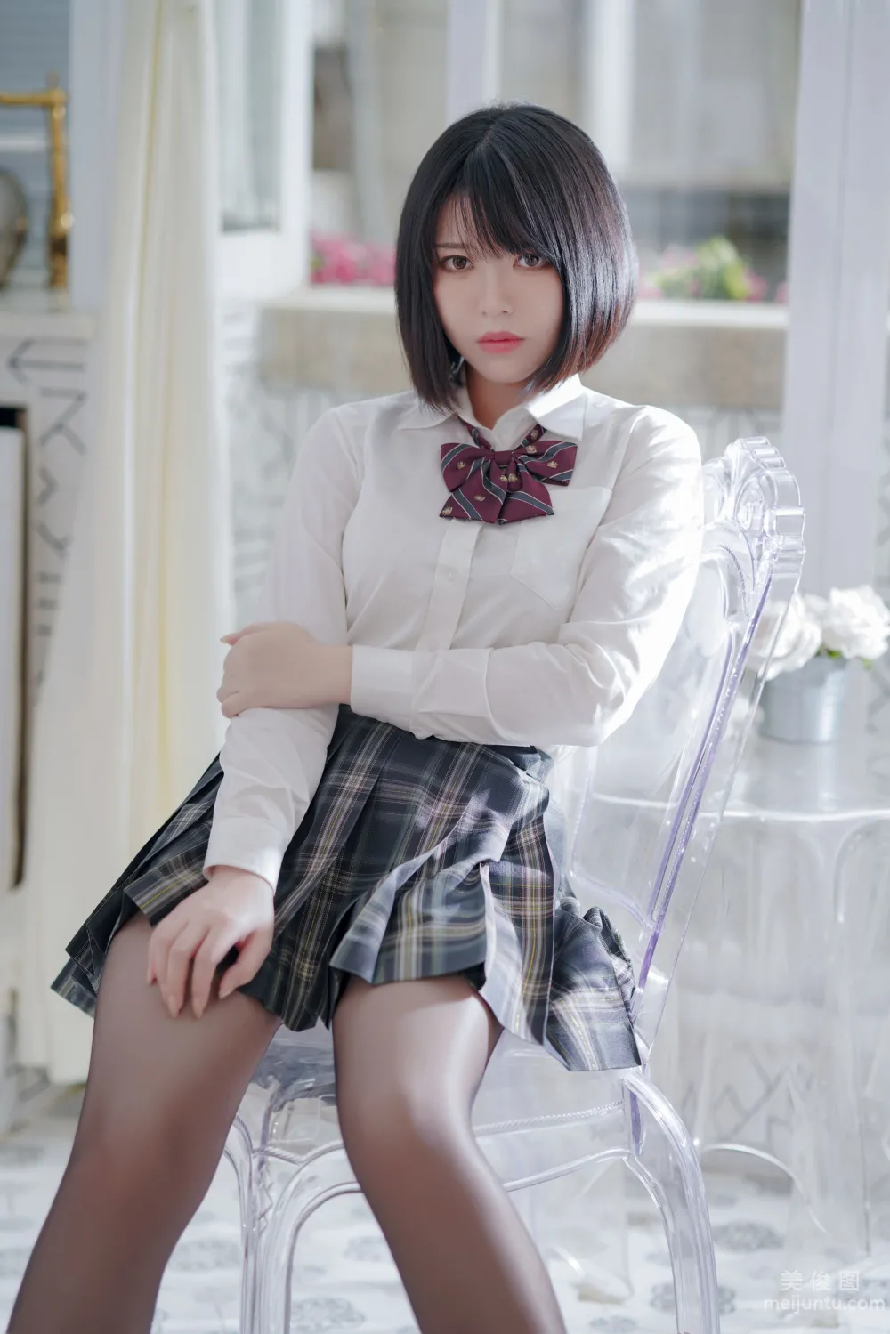 [網紅COSER寫真] 半半子 - 彼女の制服姿が好き 51