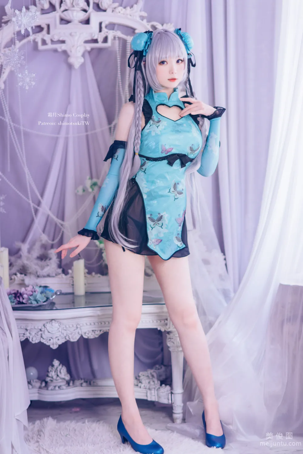 [网红COSER写真] 微博妹纸霜月shimo - 艳娘幻梦谭 黛玉 套图1