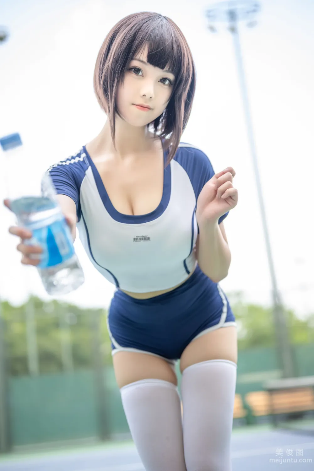 [Web Idols Coser Photo] Mizhi Maoqiu - Gymnastics Outfit photo 36
