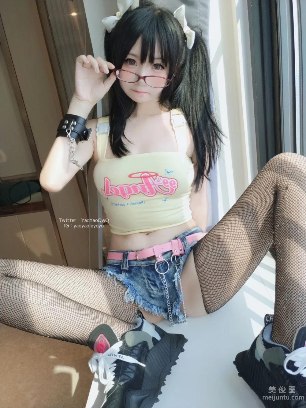 [Web Idol COSER Photos] Yao Yaole yoyo fantia First Look at Self-Shots... photo 32