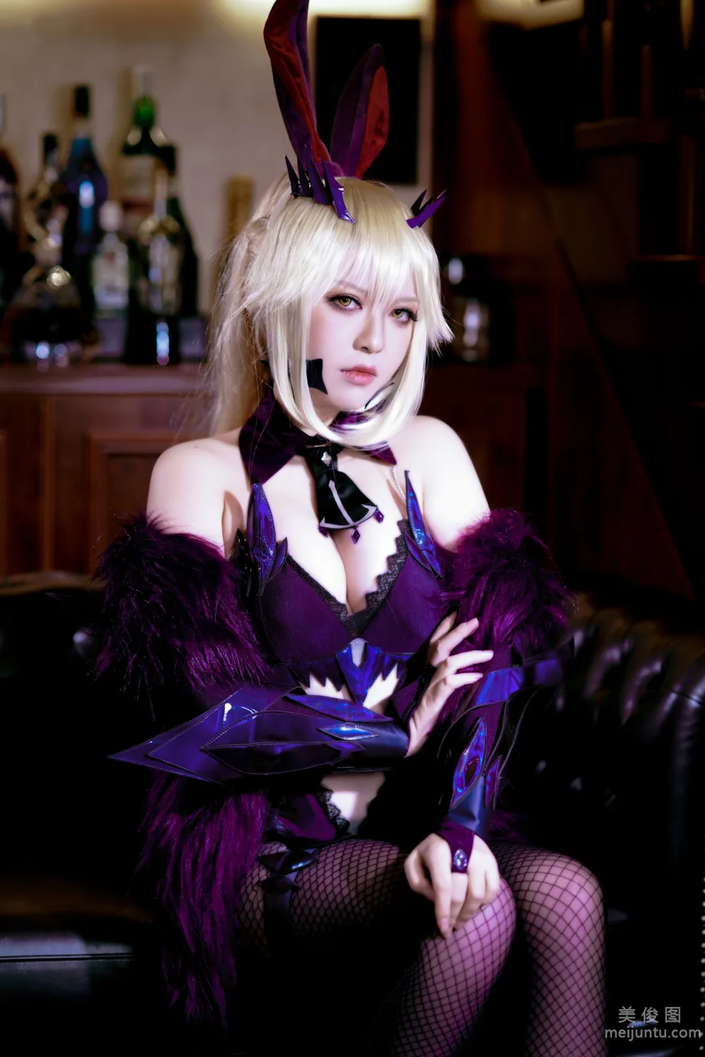 [網紅COSER寫真] 半半子 - LancerAlter Bunny 套圖 33