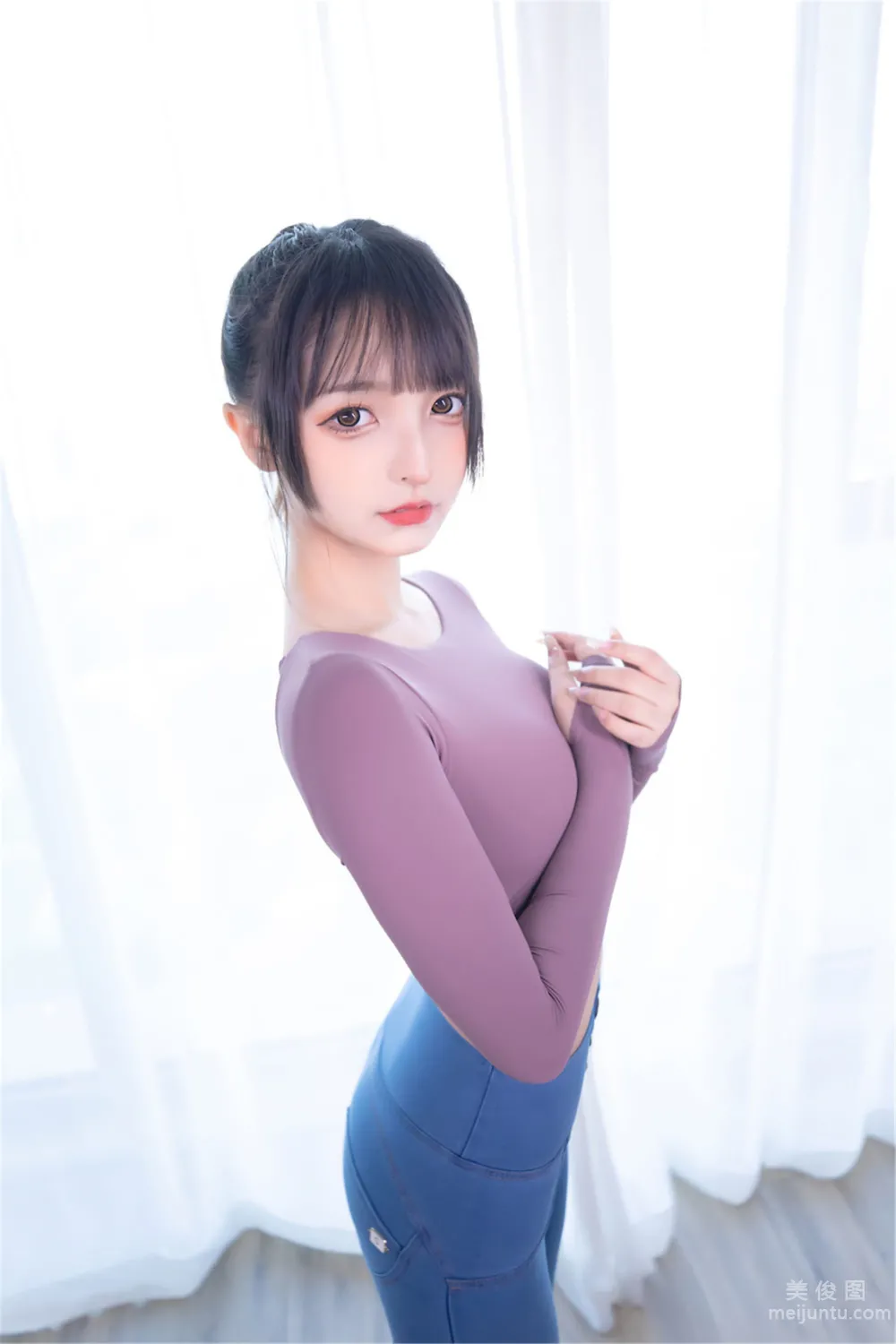 [網紅COSER寫真] 蘿莉神楽闆真冬 之 牛仔狂熱 63