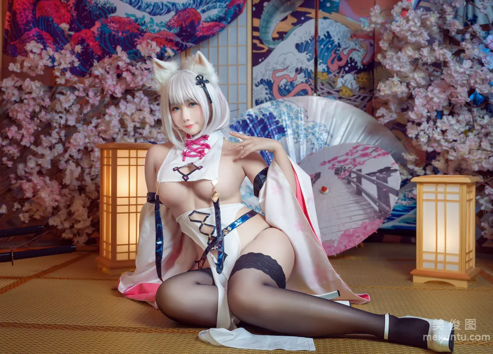 [Web Idols COSER Photo] Mahua Mahua Jiang - Mataro Qipao Set photo 17