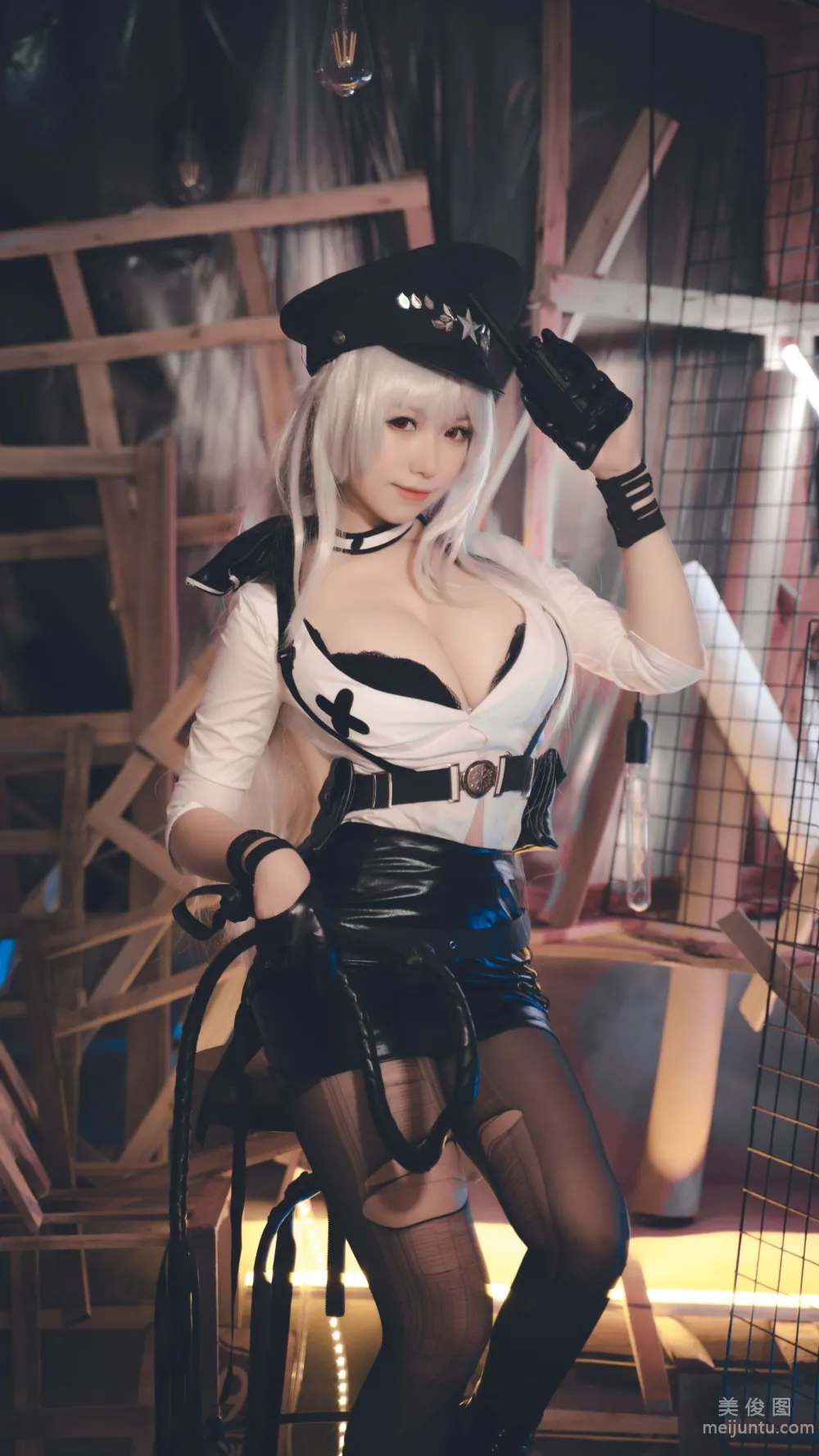 [Web Idols COSER Photos] Yuyuan Youzi SJ - Gangut Prison Uniform Set photo 2