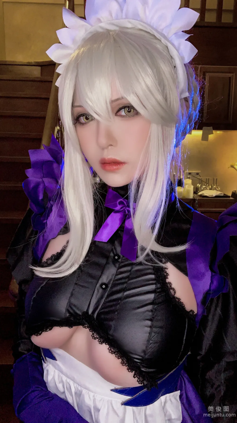 [網紅COSER寫真] 半半子 - LancerAlter Maid 套圖 53