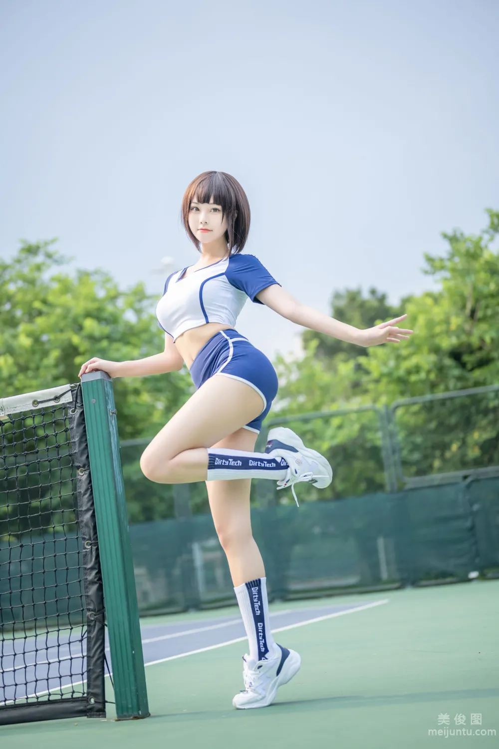 [Web Idols Coser Photo] Mizhi Maoqiu - Gymnastics Outfit photo 17