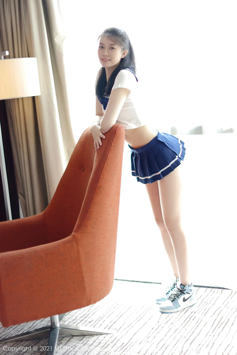 [MFStar] Vol.526 Yike Tiandan Huang a - JK Uniform Series photo 32