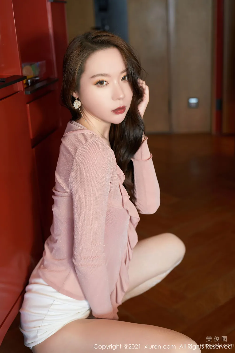 [XiuRen] No.3690 Meng Xinyue - Exquisite and Touching Cutout Lingerie photo 12