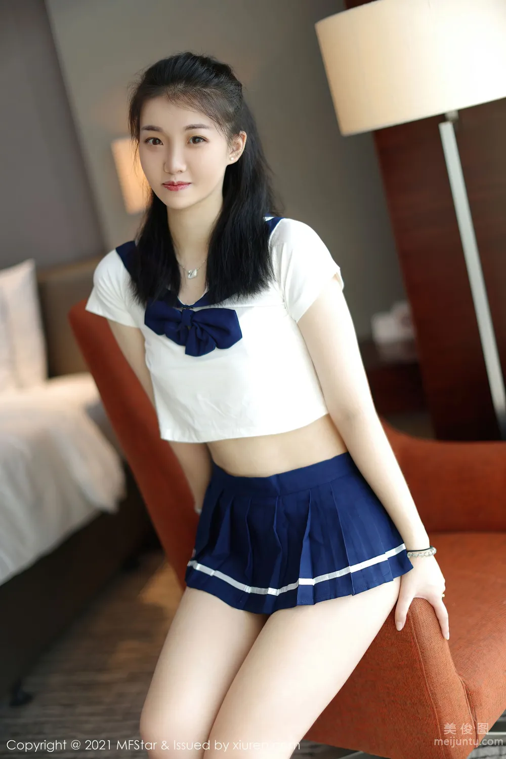 [MFStar] Vol.526 Yike Tiandan Huang a - JK Uniform Series photo 36