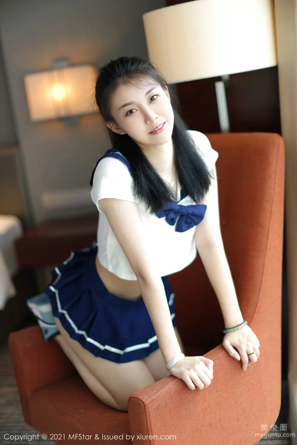[MFStar] Vol.526 Yike Tiandan Huang a - JK Uniform Series photo 15