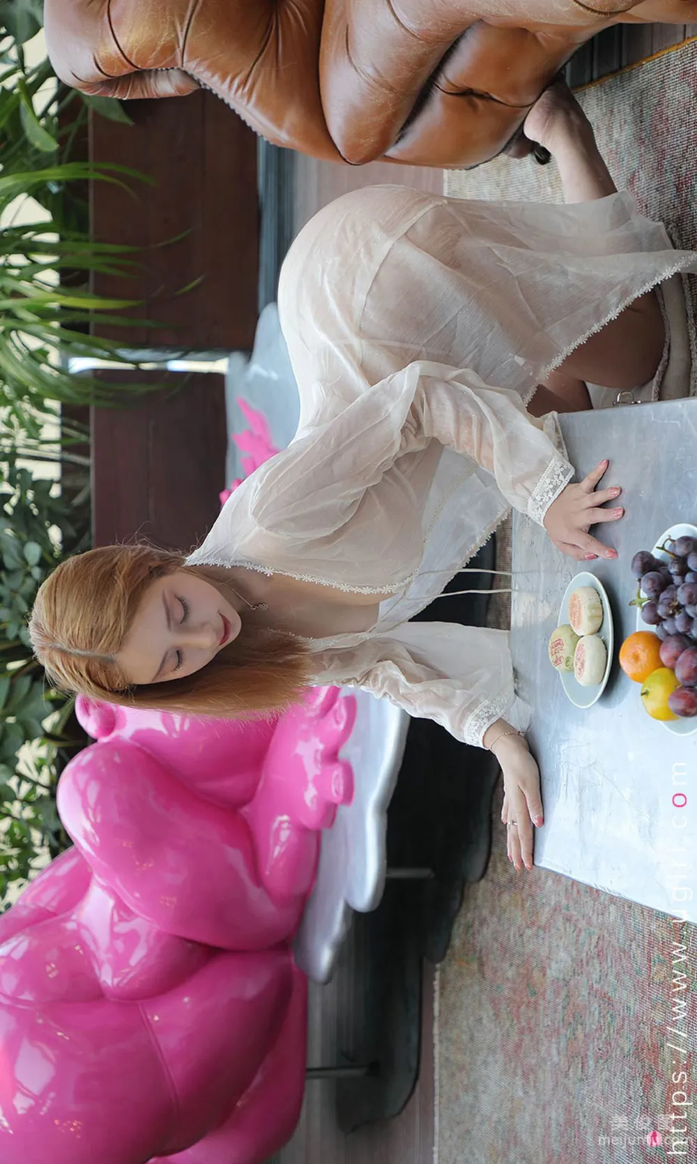 [Ugirls App] No.2178 Xiao Hui - Sweet Heart Full Moon photo 18