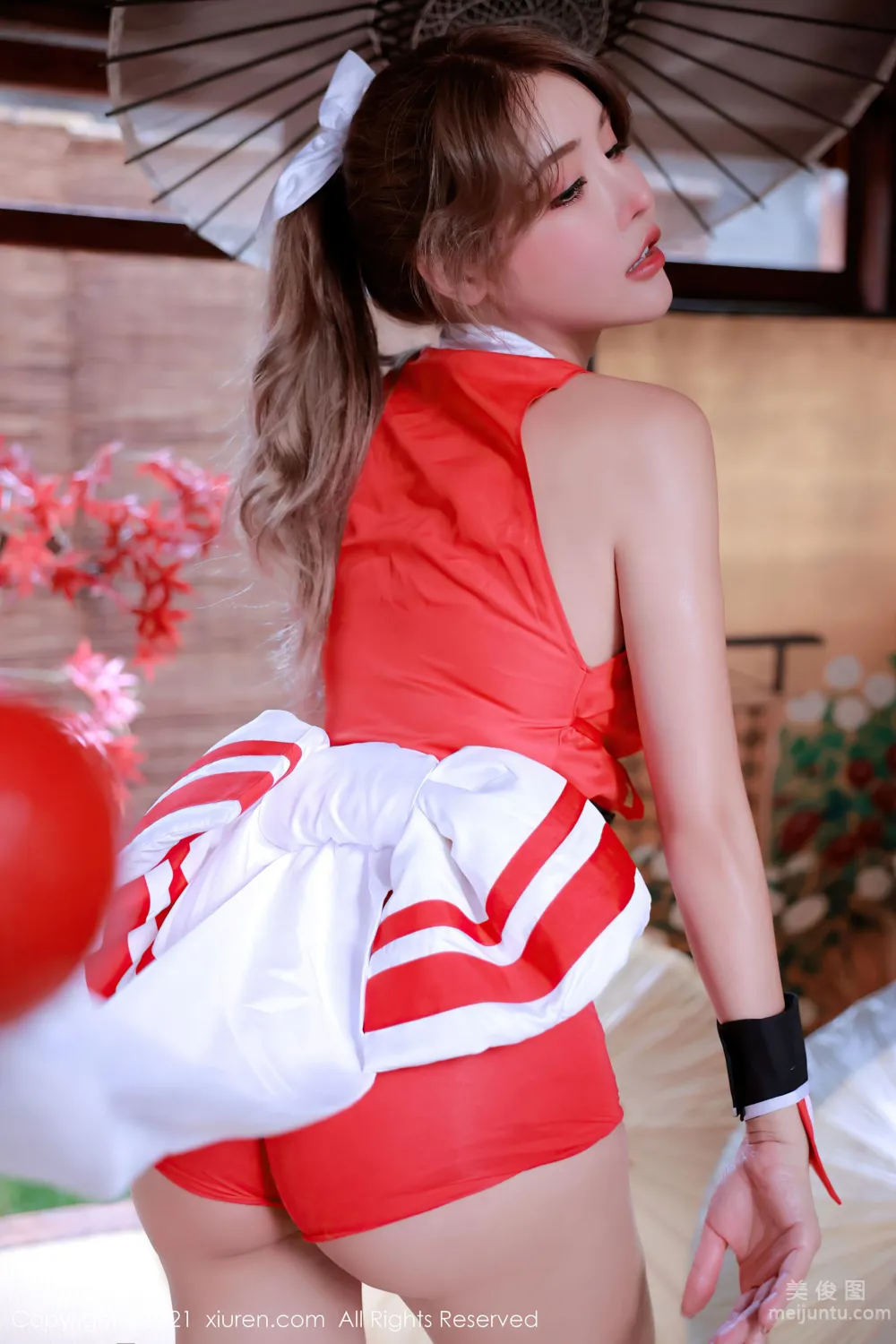 [秀人XiuRen] No.3724 肉晴MINI - 經典的不知火舞服飾系列 8