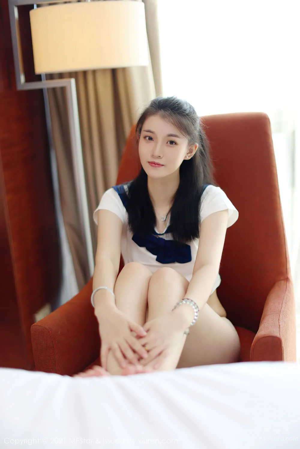 [MFStar] Vol.526 Yike Tiandan Huang a - JK Uniform Series photo 41