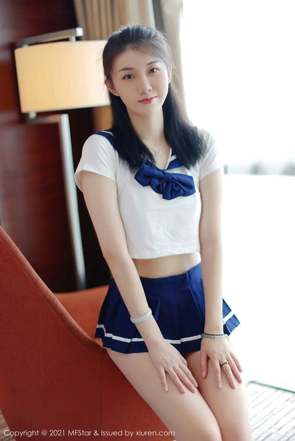 [MFStar] Vol.526 Yike Tiandan Huang a - JK Uniform Series photo 35