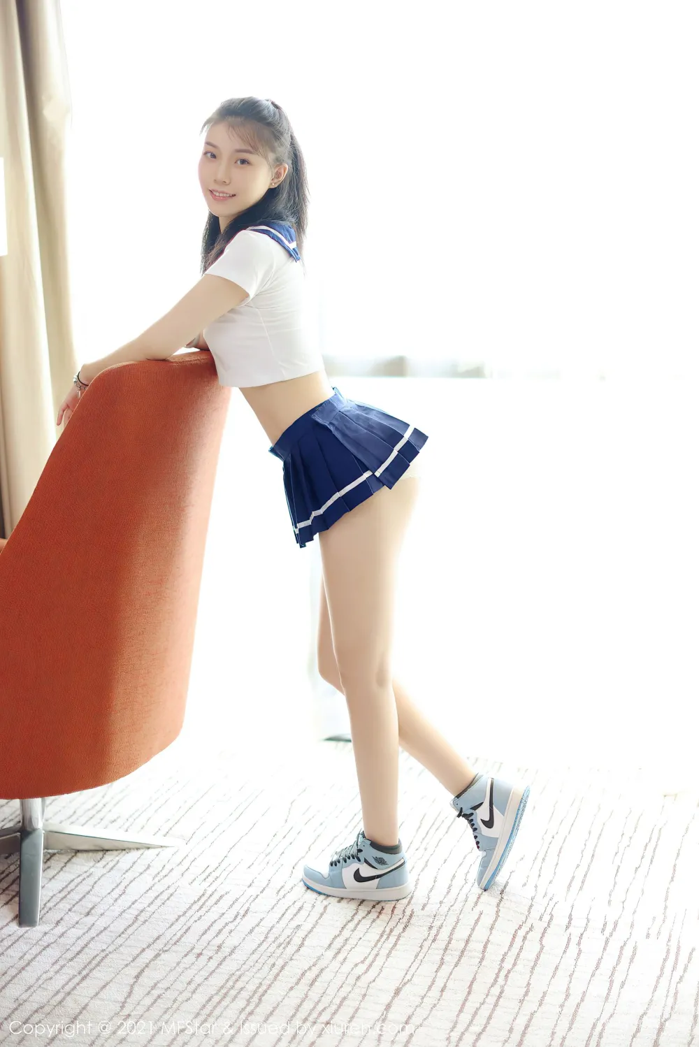 [MFStar] Vol.526 Yike Tiandan Huang a - JK Uniform Series photo 29